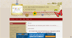 Desktop Screenshot of lesbonbonnieresdecatherine.com